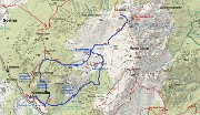 04 Mappa percorso-Cornalba-Baite d'Alben-Passo 'La Forca' per  Cima Croce...